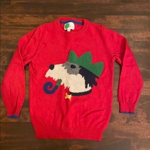 Mini Boden Christmas sweater, 6-7Y